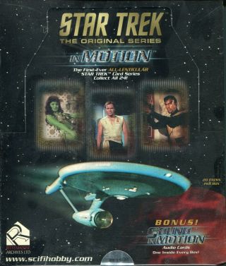 Star Trek The Series In Motion Factory Trading Card Hobby Box