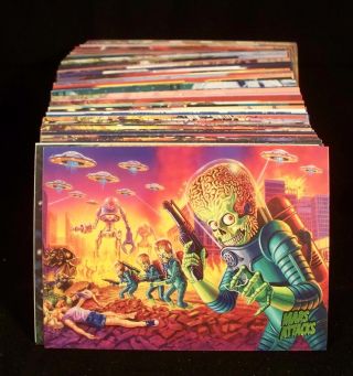 2013 Topps Mars Attacks Invasion Complete Trading Card Base Set Nrmint/mint