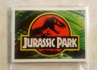 Jurassic Park 1993 Topps Movie Sticker Puzzle Set 1 - 11
