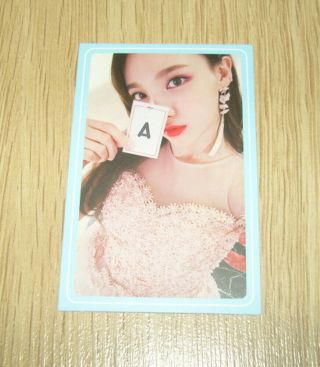 Twice 5th Mini Album What Is Love Nayeon I Photo Card Official
