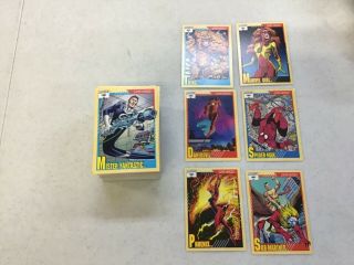 1991 Marvel Universe Trading Cards Complete Set 1 - 162