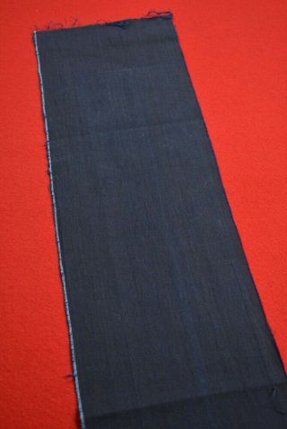 VX27/50 Vintage Japanese Fabric Cotton Antique Boro Patch Indigo Blue 39.  8 