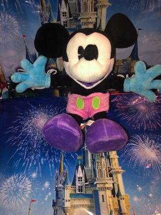 Walt Disney Mickey Mouse Poseable Plush Toy Colorful 2