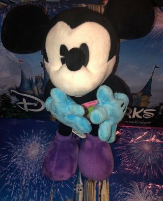 Walt Disney Mickey Mouse Poseable Plush Toy Colorful 3