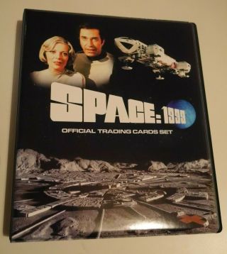 Space 1999 Official Binder (blue Moon) Binder Only