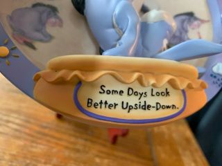 Collector Plate Disney Eeyore “Some Days Look Better Upside - Down” 100 Acre 3