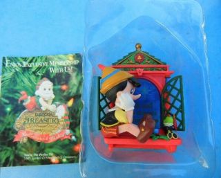 Enesco Pinocchio Wishing on A Star Ornament Disney Jiminy Cricket - Orig Box 2