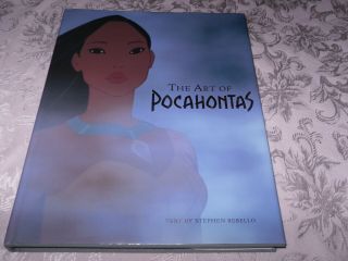 Walt Disney,  The Art Of Pocahontas By Stephen Rebello 1995 Hc/dj 1st Edition
