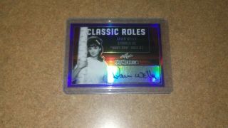 2019 Leaf Pop Century Purple Wave Classic Roles Autograph Dawn Wells Auto 14/15