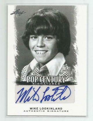 2012 Leaf Pop Century Mike Lookinland Autograph