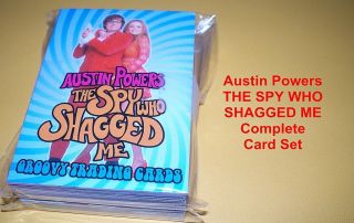 Austin Powers - The Spy Who Shagged Me - Complete Trading Card Set