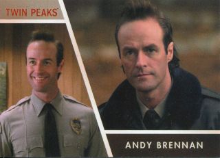 Twin Peaks 2018 Character Chase Card Cc11 Harry Goaz As Andy Brennan