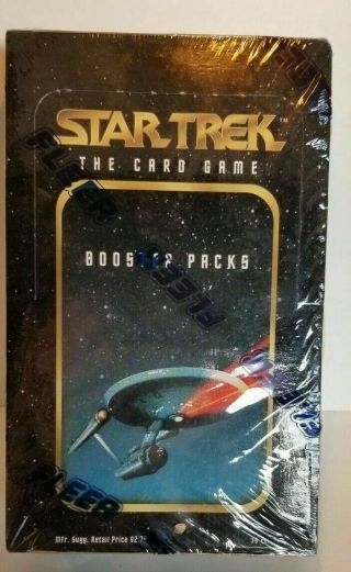 Star Trek The Card Game Booster Packs Collector Pack Card Box