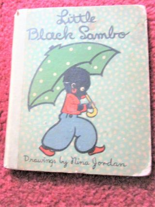 Little Black Sambo 1934 Book Illustrated By Nina Jordon Americana