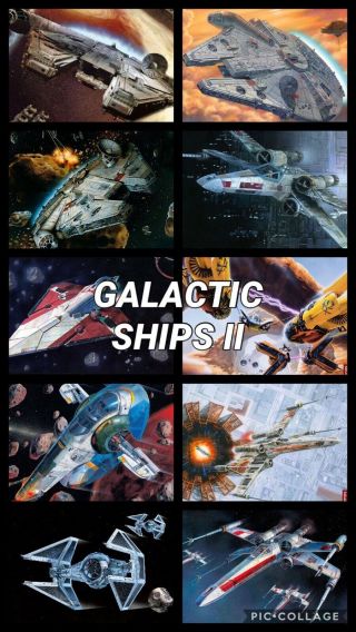 Topps Star Wars Card Trader Galactic Ships Ii,  Award Swct Digital