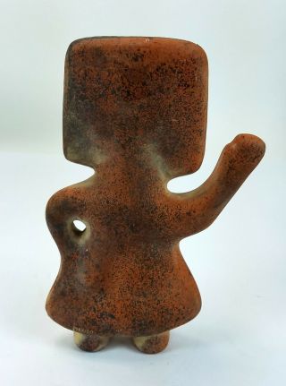 Mayan Aztec Inca Mexico MesoAmerican Fertility? Ceramic Clay Pottery Statue 3
