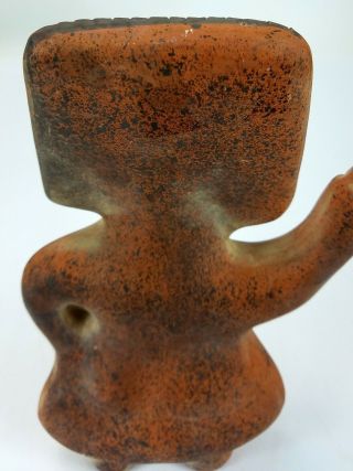 Mayan Aztec Inca Mexico MesoAmerican Fertility? Ceramic Clay Pottery Statue 4