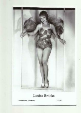 N490) Louise Brooks Swiftsure (155/82) Photo Postcard Film Star Pin Up