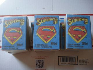 Superman The Movie Series 2 Complete Trading Card Set (88) 1978 Topps - Nm