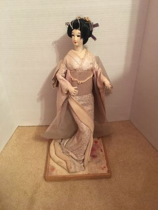 Japanese Doll Statue Vintage (one) 2