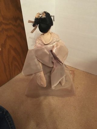 Japanese Doll Statue Vintage (one) 3