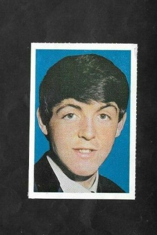 Mirabelle 1964 (pop Music) Type Card  Paul Mccartney - Top Pop