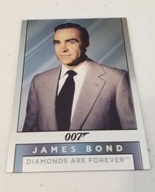 James Bond Archives 2017 Mirror Insert Card M7 Sean Connery