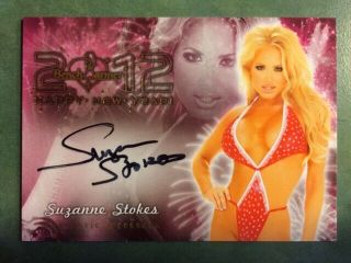 Assorted Benchwarmer Autographed Cards Of Playmates And Models