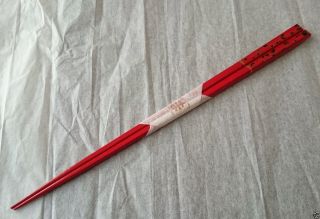Handmade Lacquered Chopsticks (red) Best Buy Made In Japan Special Gift