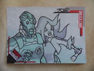 Trading Cards / Hellboy Sword Of Storms / Sketch Card By Red / 220/243