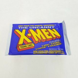 1992 Impel Marvel Universe X - Men The Uncanny Jim Lee Trading Card Pack Ca