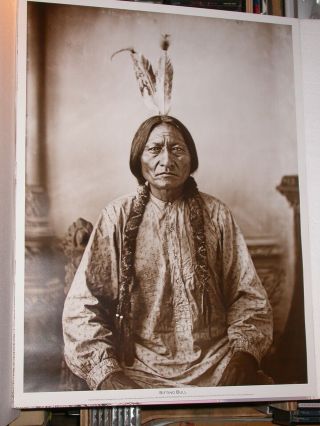 Sitting Bull Portrait - Photographed By David F.  Barry In 1884