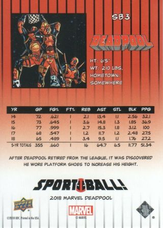 2019 Deadpool Sport Ball SB3 1992 - 93 Upper Deck Basketball (Shaquille O ' Neal) 2