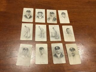 Cigarette Cards.  Aust & English Cricketers.  Wills.  Capstan.  1911.  12/59.