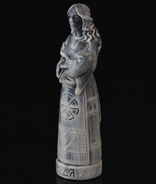 Slavic Goddess Lada Marble Figurine Sculpture Patroness of Love Beauty Fertility 2