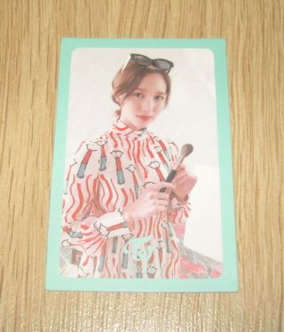 Twice 5th Mini Album What Is Love Mina E Photo Card Official