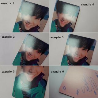 BTS You Never Walk Alone SUGA official photocard 1p K - POP Bangtan boys 2