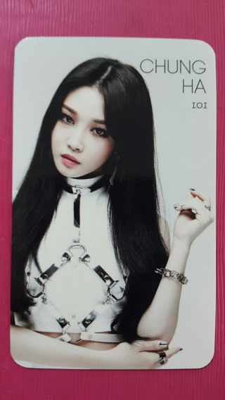 I.  O.  I Ioi Chungha Official Photocard 1st Single Album Whatta Man Produce 101 청하