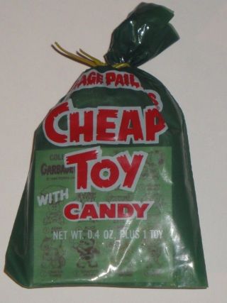 1986 Garbage Pail Kids Toys Bag W/ Random Figure