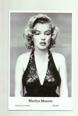 N480) Marilyn Monroe Swiftsure (201/608) Photo Postcard Film Star Pin Up