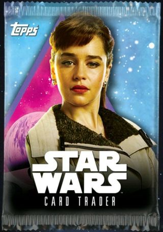 Star Wars Card Trader Swct Qira Solo A Star Wars Story Pack Art Tier A