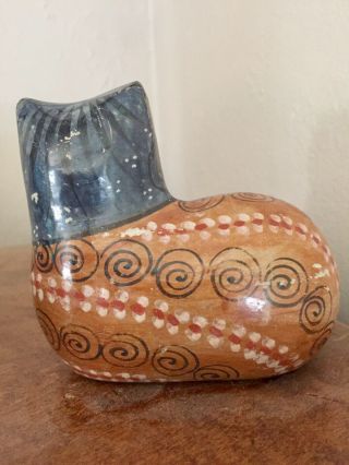 Tonala Pottery Cat Mexico 2