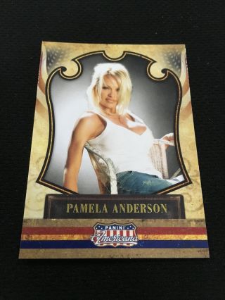 Pamela Anderson " Baywatch " Panini Americana 2011 Trading Card