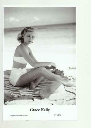 N478) Grace Kelly Swiftsure (p193/4) Photo Postcard Film Star Pin Up