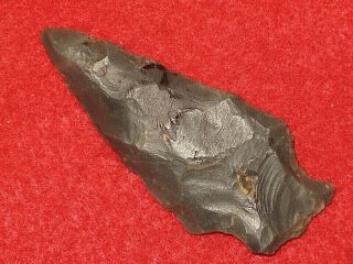 Authentic Native American artifact arrowhead Illinois archaic knife Y6 2
