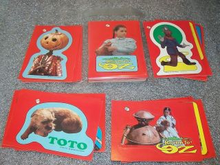 Return To Oz Complete Set (44 Stickers)