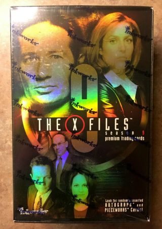The X - Files Season 9 Trading Cards Factory - Box From Inkworks