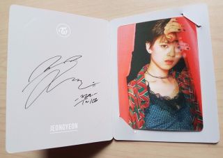 Twice Jeongyeon Page Two Official Lenticular Photo Card / Special Card