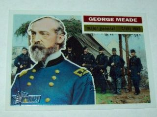 2009 Topps Heritage Major Civil War General George Meade 