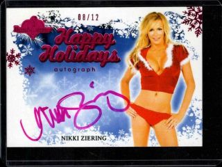 Nikki Ziering 8/12 2014 Benchwarmer Holiday Auto